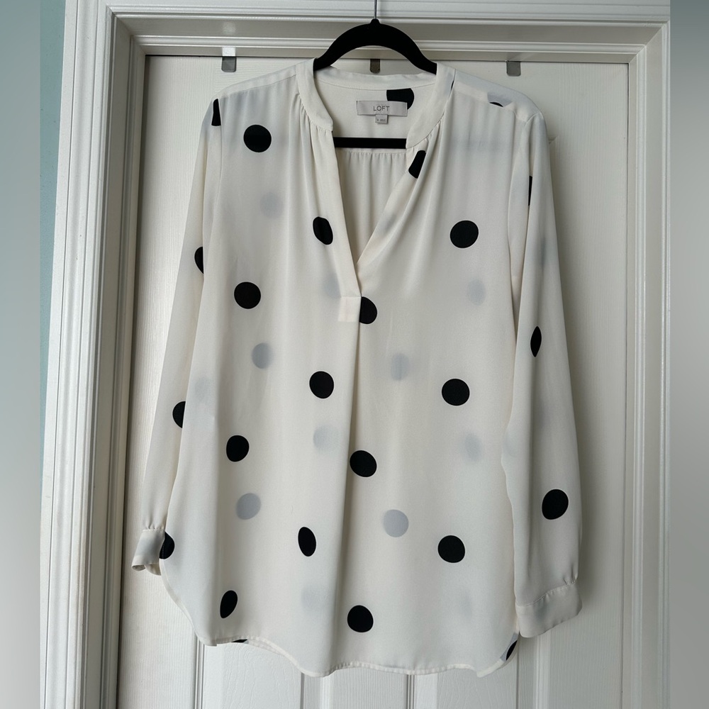 Loft tunic blouse